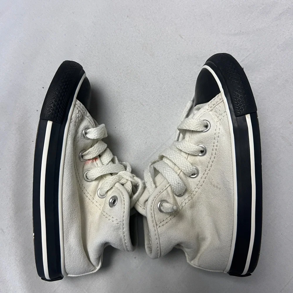 Converse All Star Chuck Taylors High Top‎ Sneakers Toddler Canvas White Size 7